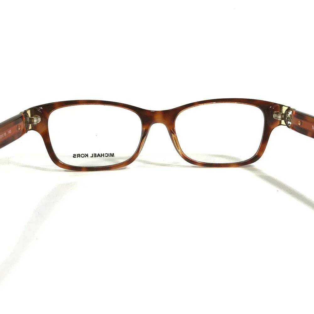 Michael Kors Eyeglasses Frames MK 8001 Ravenna 3004 Tortoise Rectangle 53-18-140 - Picture 8 of 11